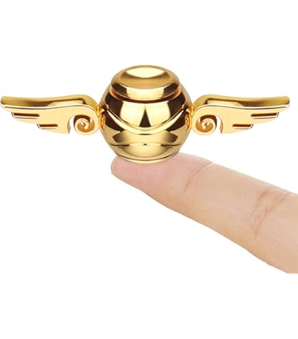 Amazon | スピンギア メタルハンドスピナー FS04 (ゴールド) | ハンド